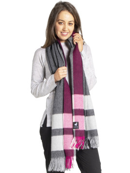 Suri SHAWL Black Check