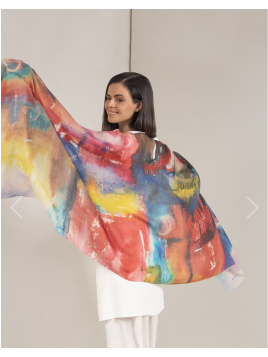 TEXAO SHAWL MULTICOLOR