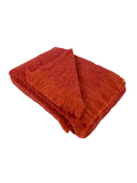 Throw Brushed Russet/Rust